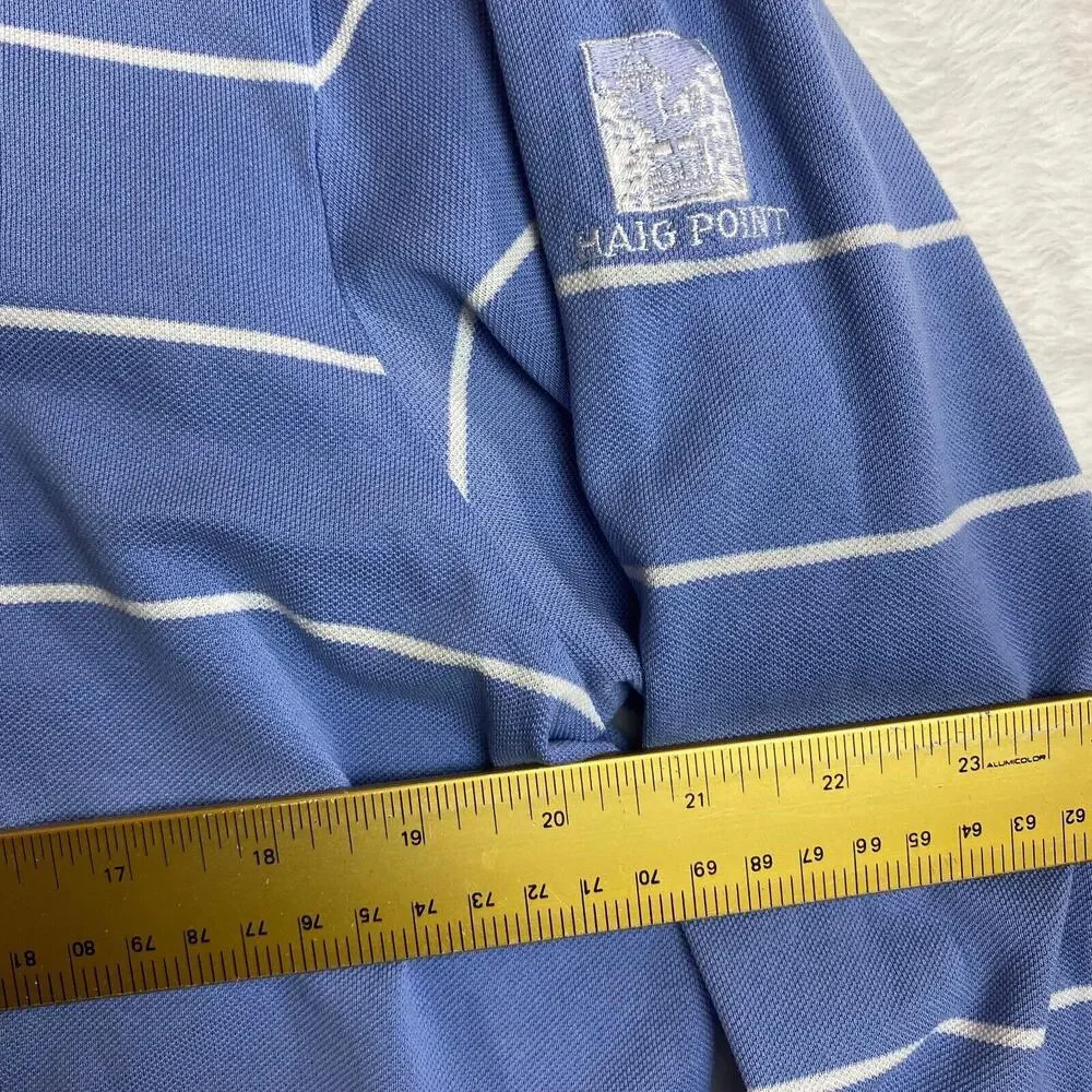 Ralph Lauren Polo Golf Shirt - 100% Pima Cotton - Haig Point‎ Club - Large Size